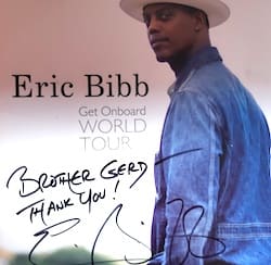 Eric Bibb Widmung